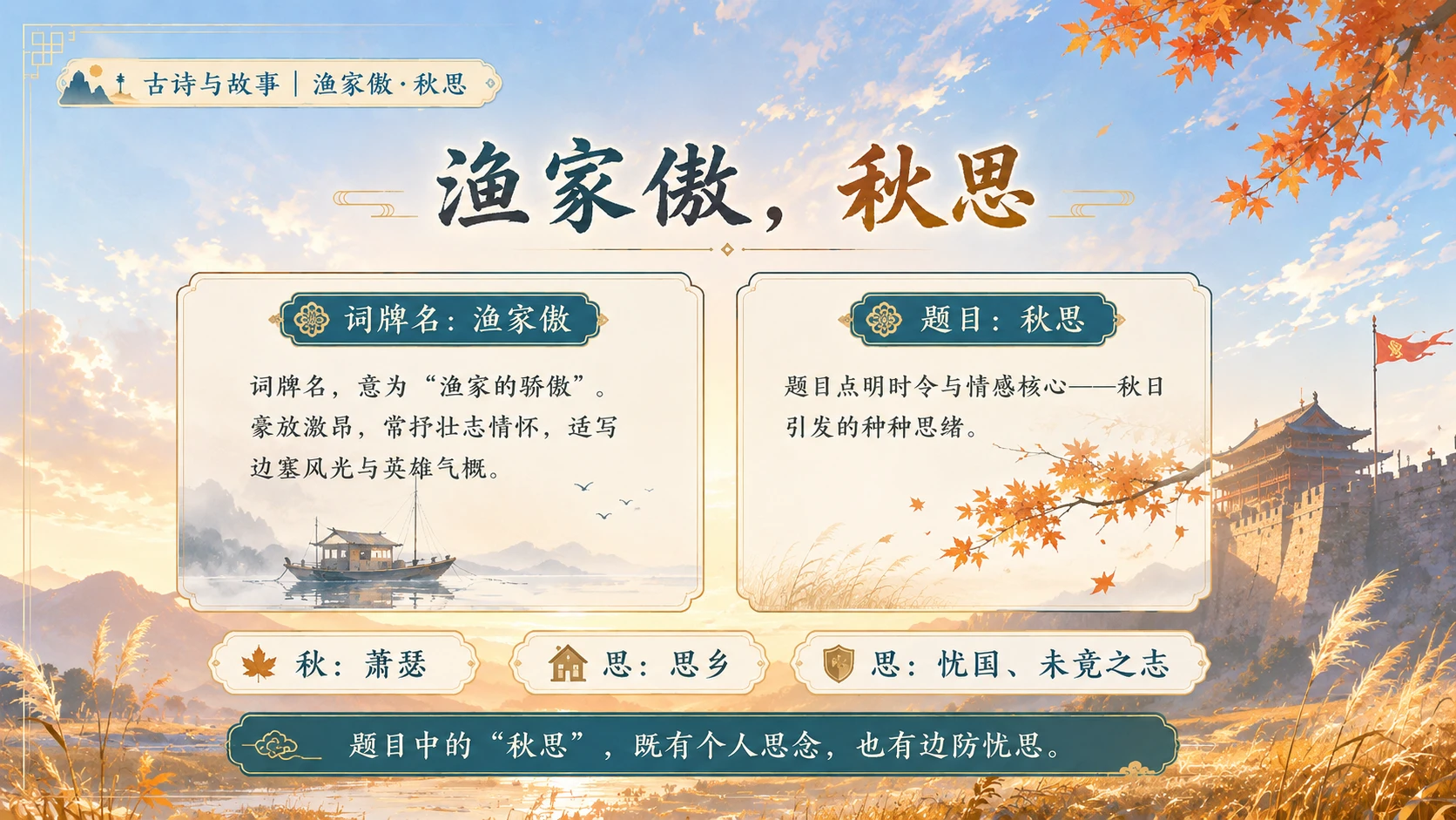 渔家傲秋思_【二次元风格】2K - 预览图8