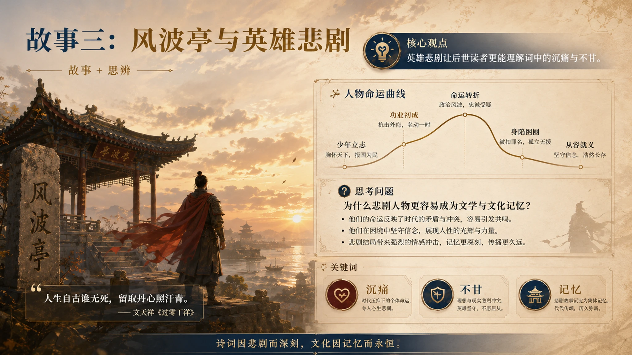 古诗与故事_满江红【CG风格】2K - 预览图13