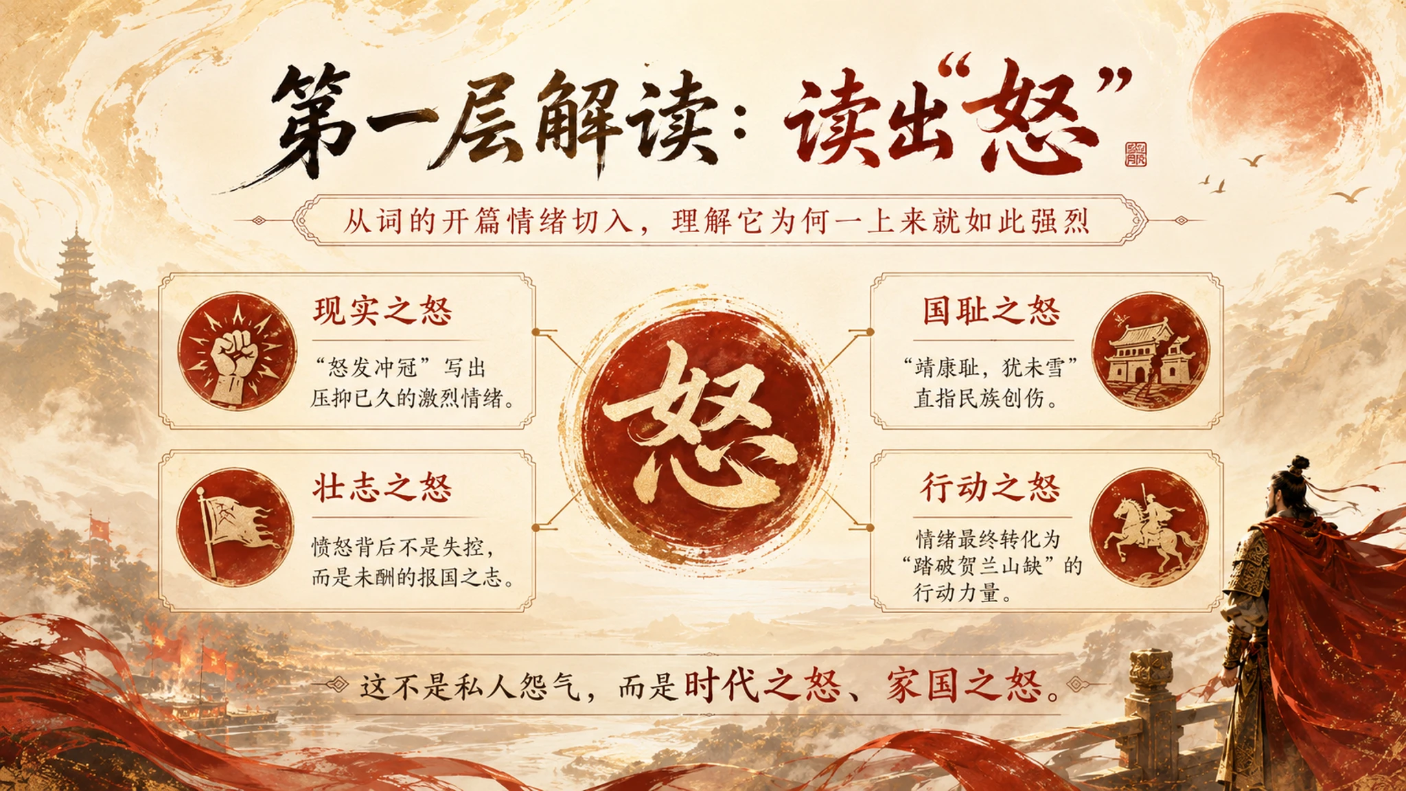 古诗与故事_满江红【新国风】2K - 预览图4