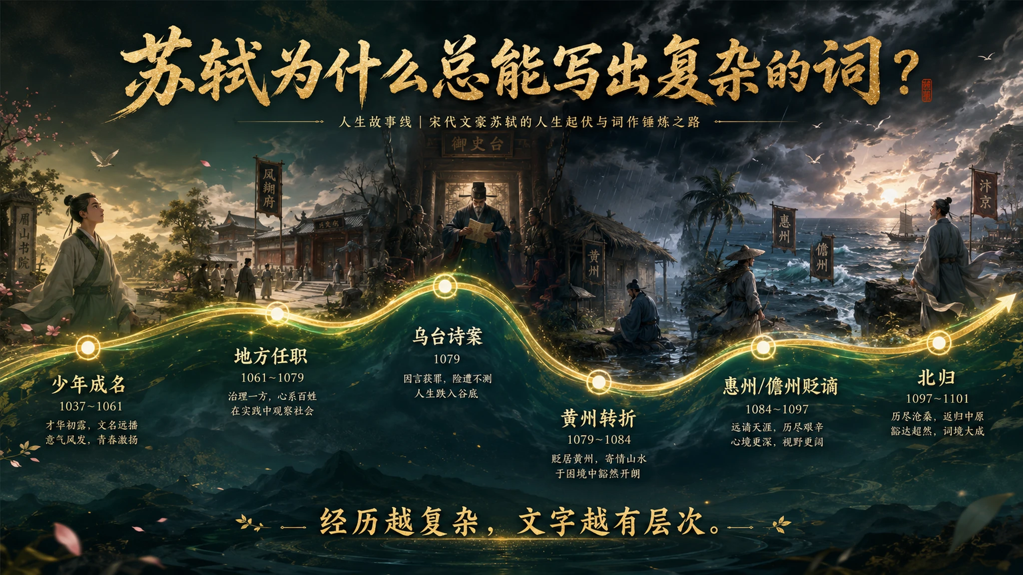 古诗与故事——蝶恋花春景【CG风格】2K - 预览图7