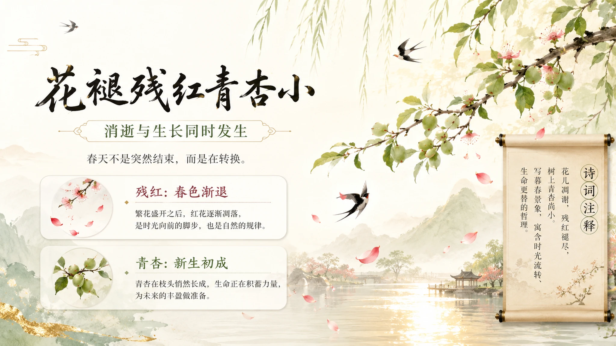 古诗与故事——蝶恋花春景【超现实+新中式风格】2K - 预览图11