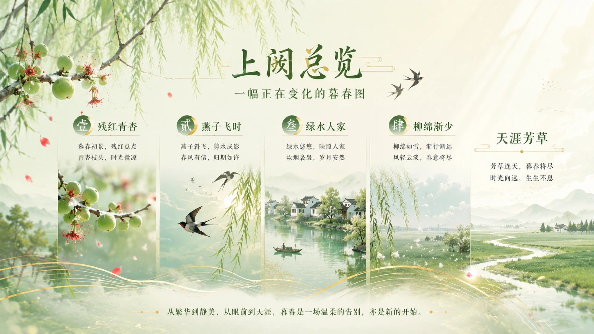 古诗与故事——蝶恋花春景【超现实+新中式风格】2K - 预览图10
