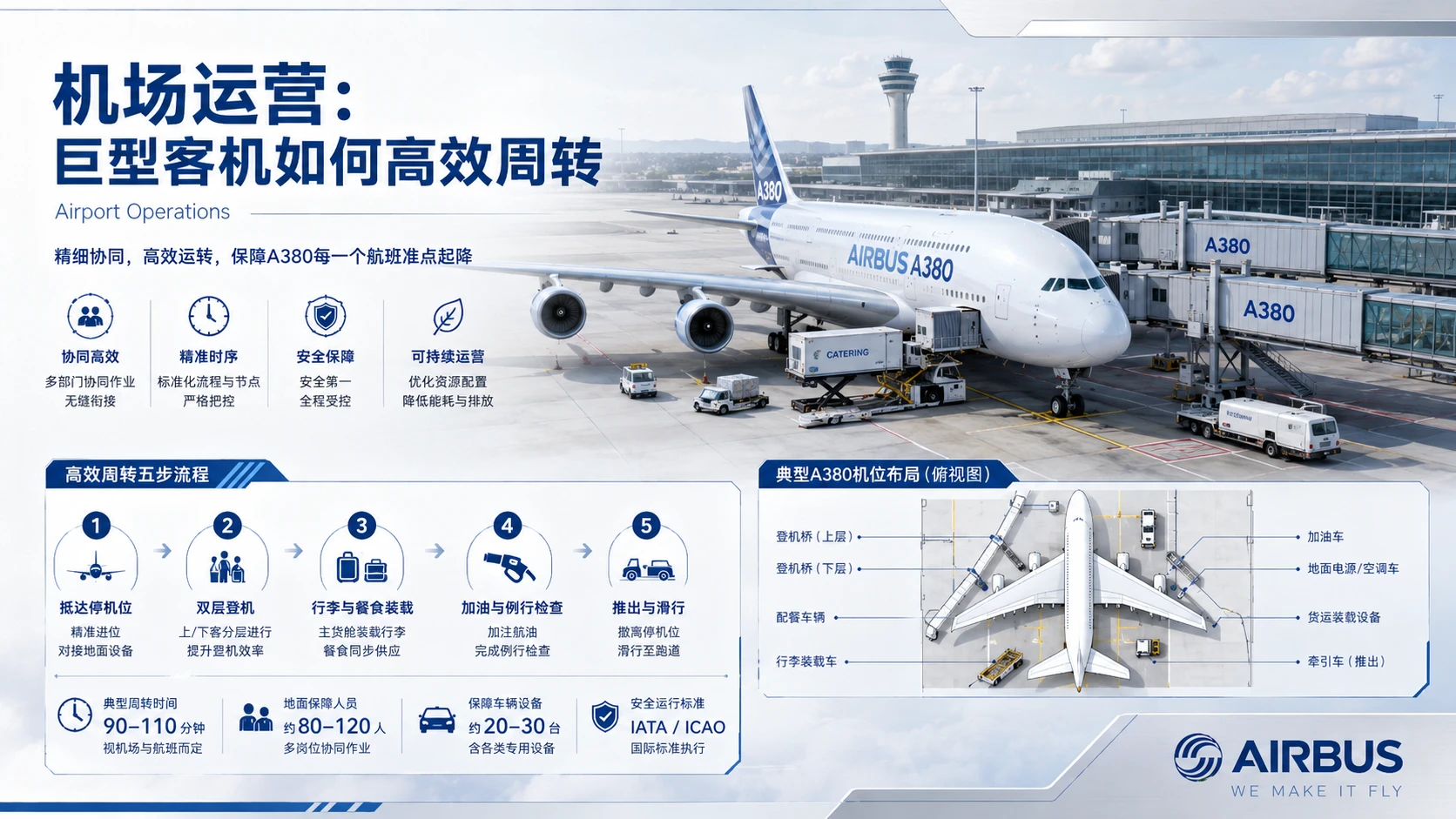 万物知识图鉴——A380大飞机【4K】 - 预览图6