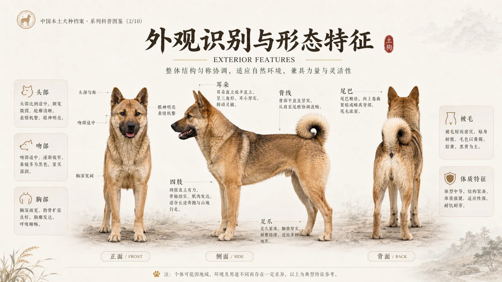 万物知识图鉴——中华田园犬 - 预览图1