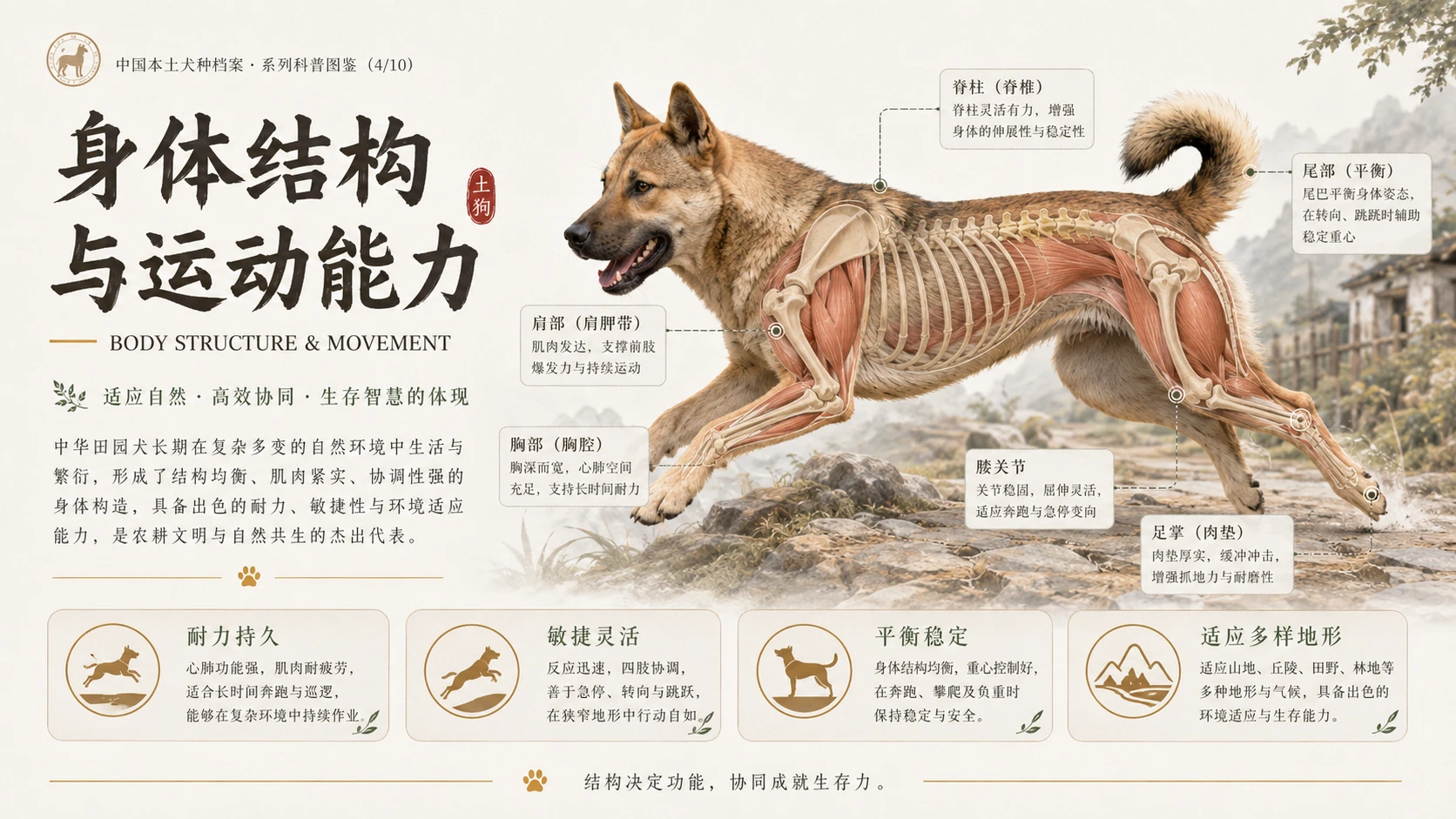 万物知识图鉴——中华田园犬 - 预览图3