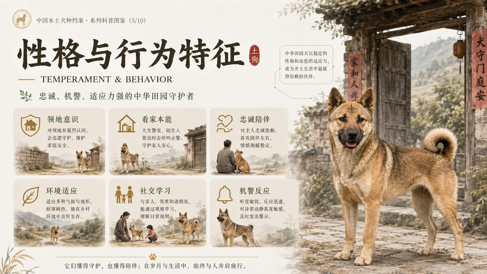 万物知识图鉴——中华田园犬 - 预览图4