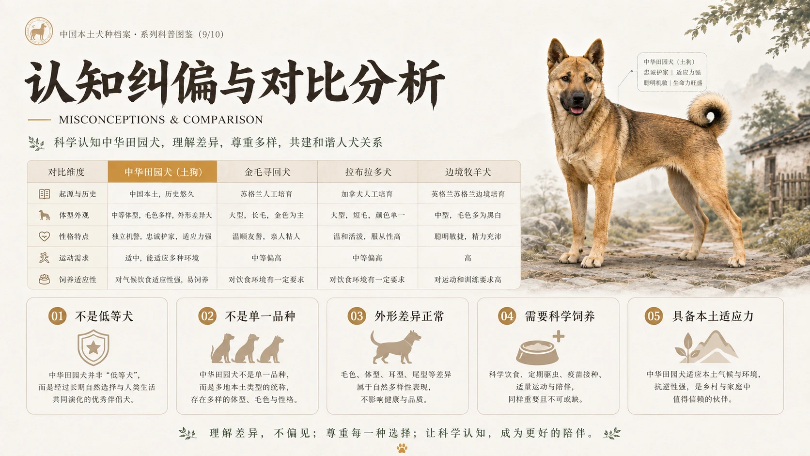万物知识图鉴——中华田园犬 - 预览图8
