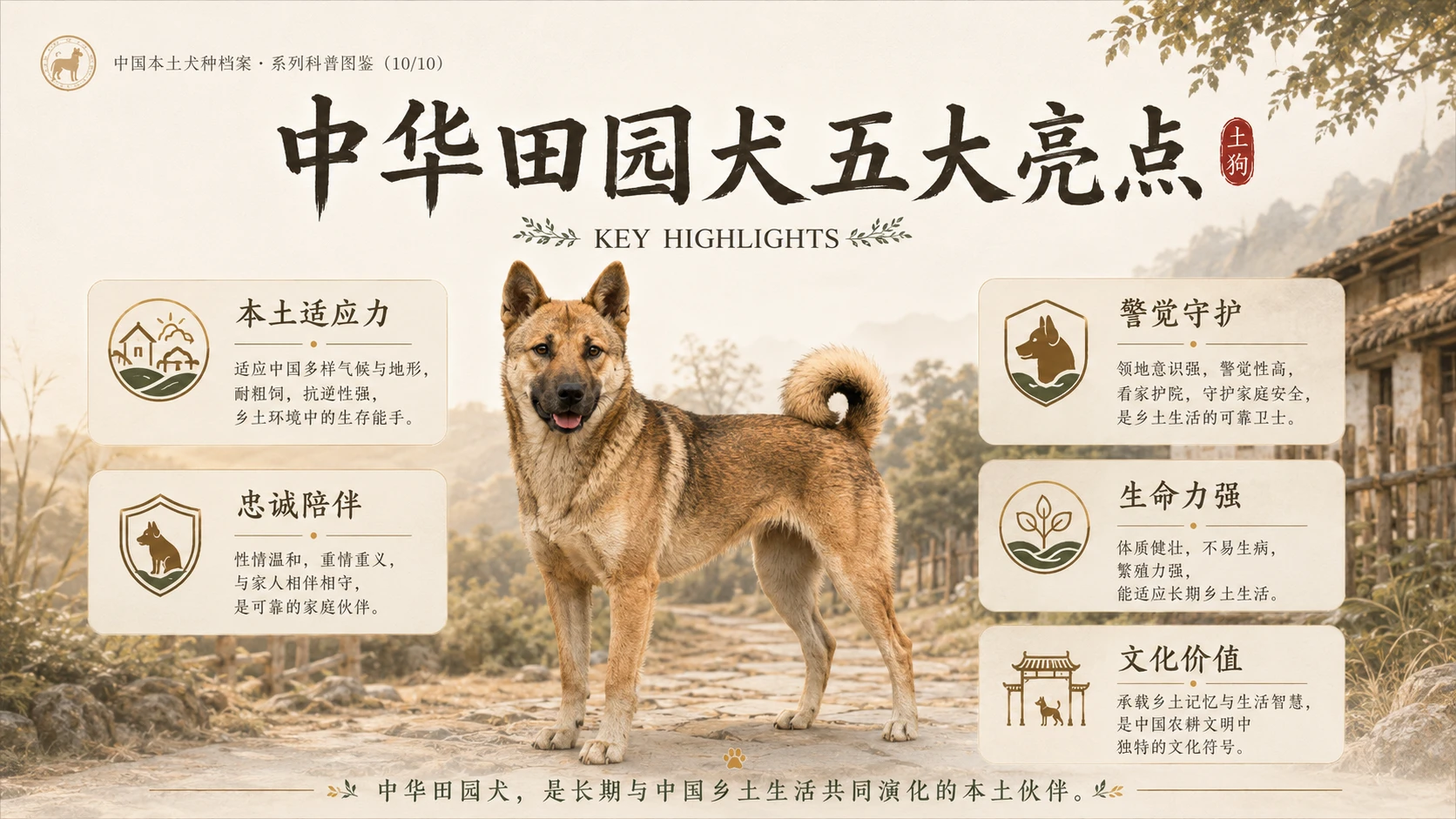 万物知识图鉴——中华田园犬 - 预览图9
