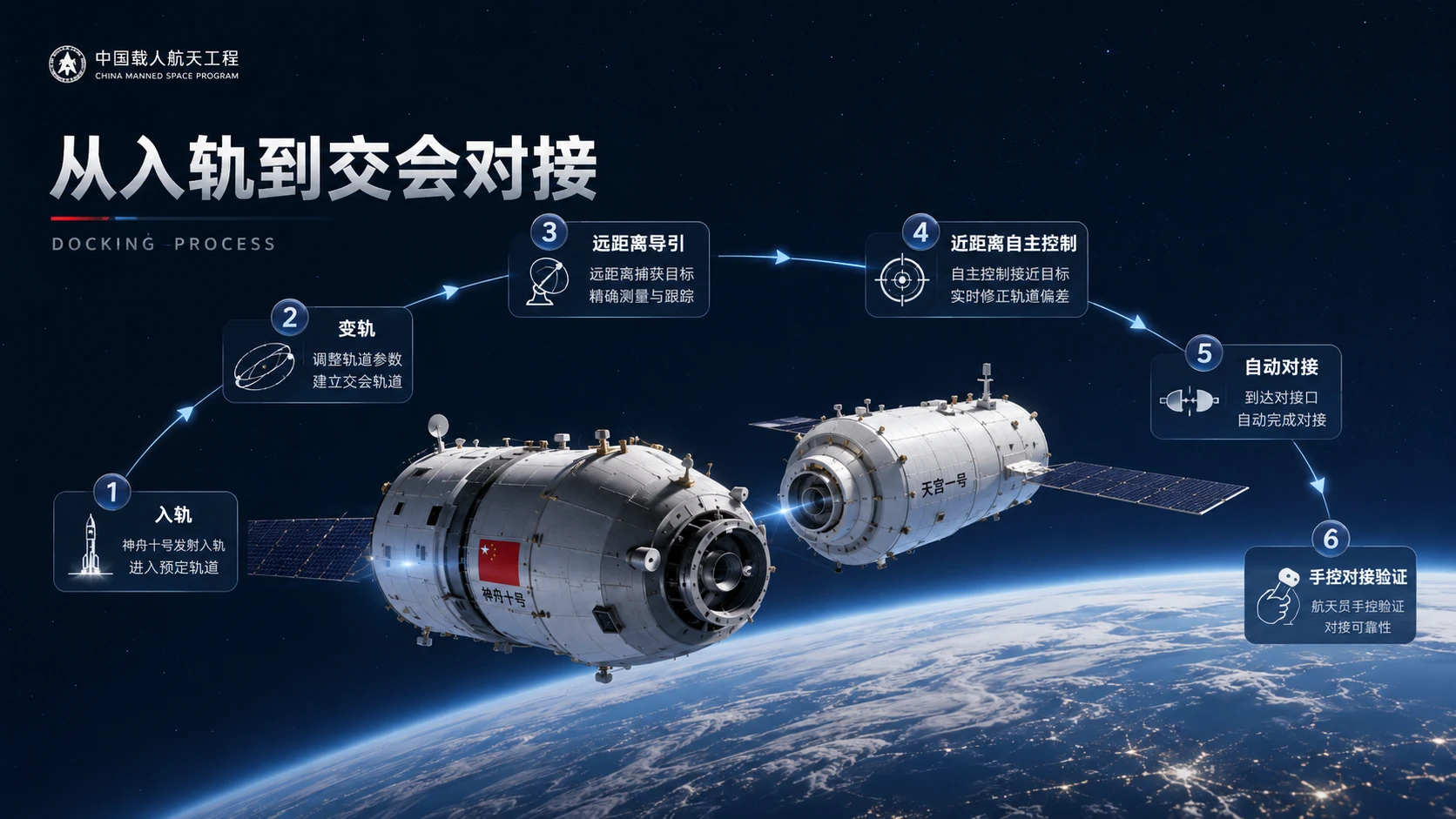 万物知识图鉴——神舟十号载人飞船【4K】 - 预览图4