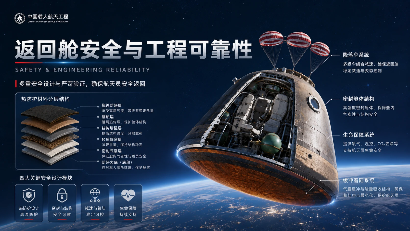 万物知识图鉴——神舟十号载人飞船【4K】 - 预览图7