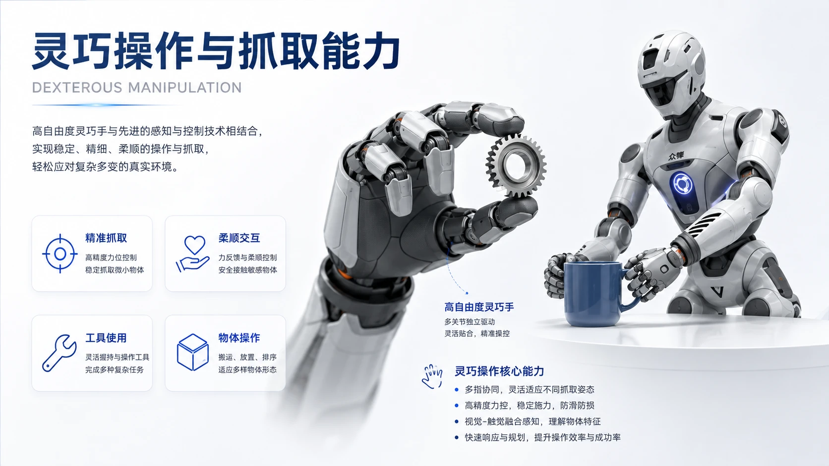 万物知识图鉴——众擎T800机器人【4K】 - 预览图6