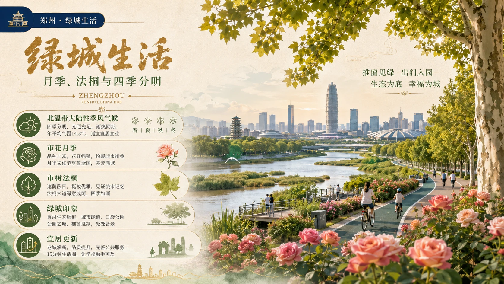 十页看懂城市图鉴——郑州【4K】 - 预览图7