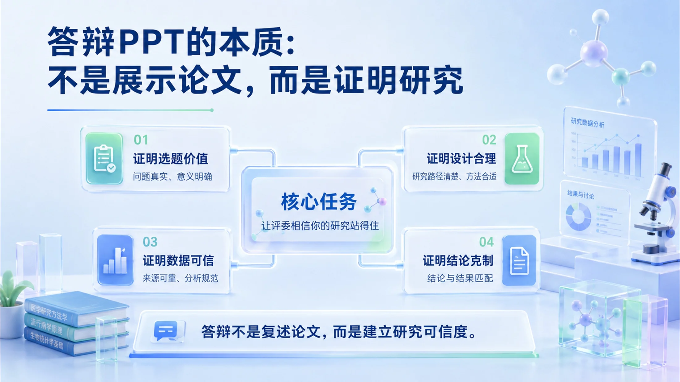怎样做好医学论文答辩PPT - 预览图2