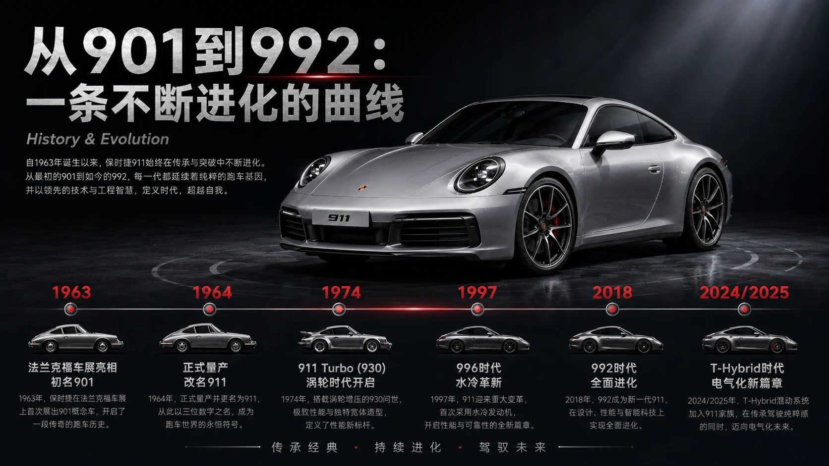 万物知识图鉴——保时捷911【4K1】 - 预览图2