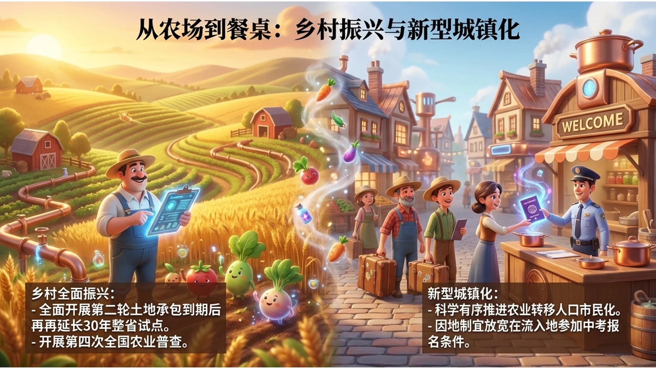 皮克斯动画风格大厨政府工作报告PPT - 预览图9