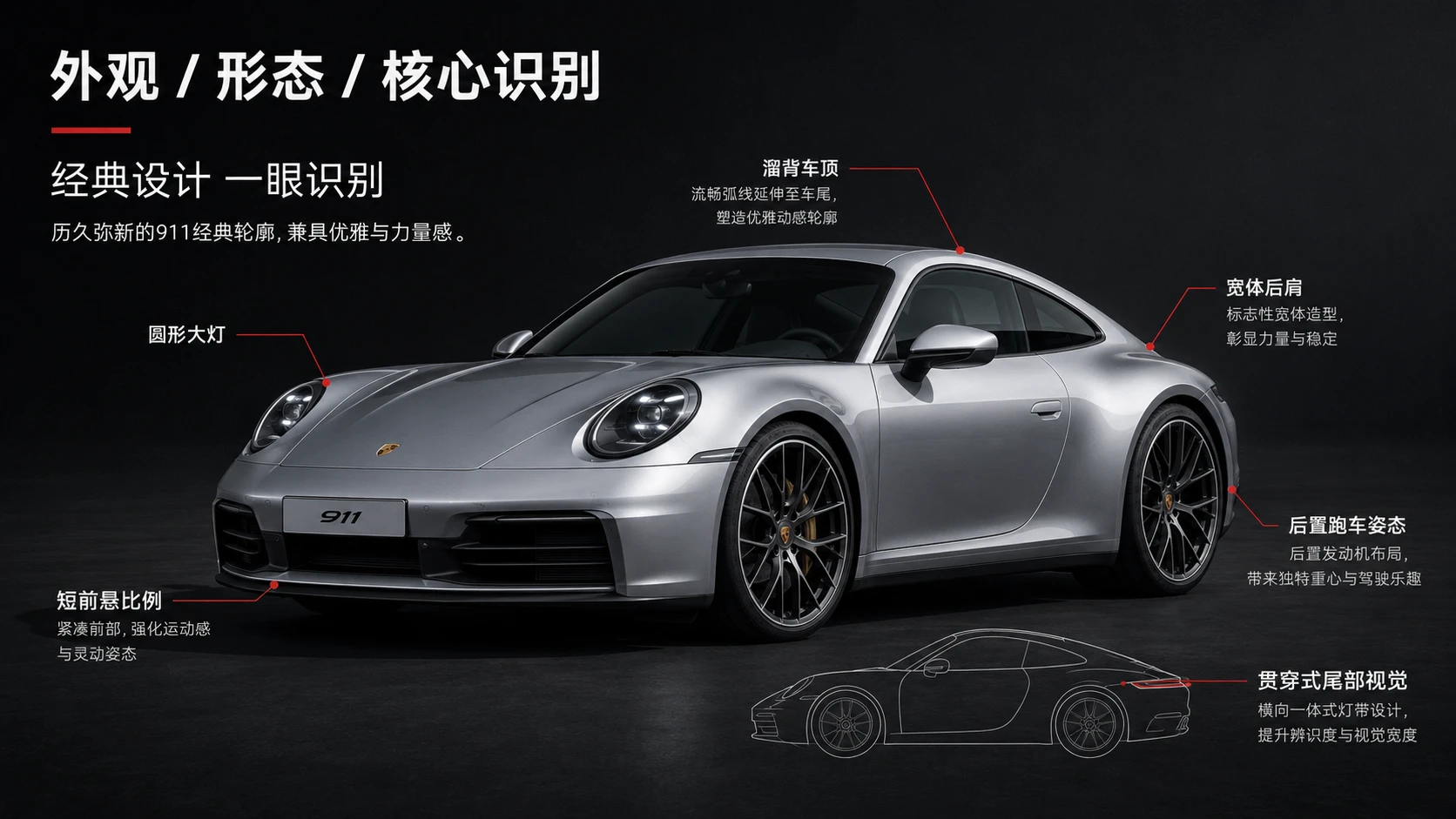 万物知识图鉴——保时捷911【4K2】 - 预览图1