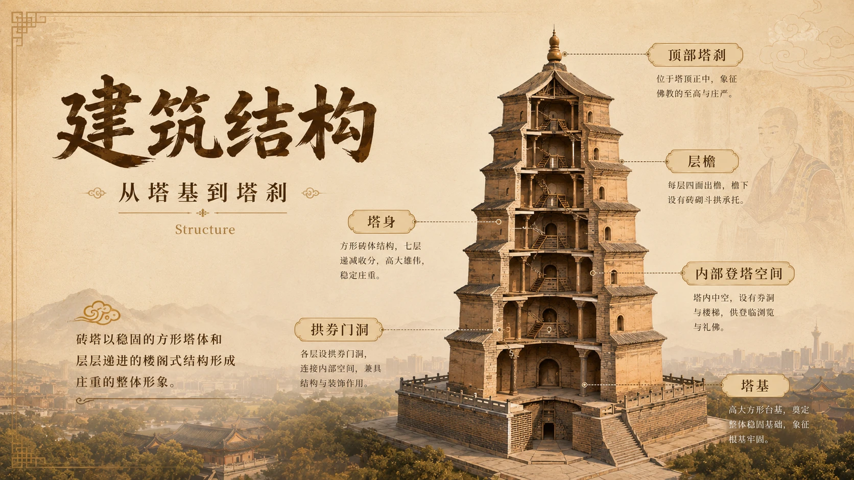 万物知识图鉴——大雁塔【4K1】 - 预览图3