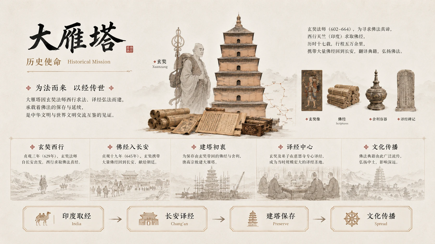 万物知识图鉴——大雁塔【4K2】 - 预览图4