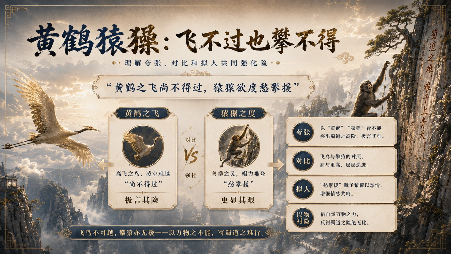 古诗与故事——蜀道难【CG风格】2K - 预览图11