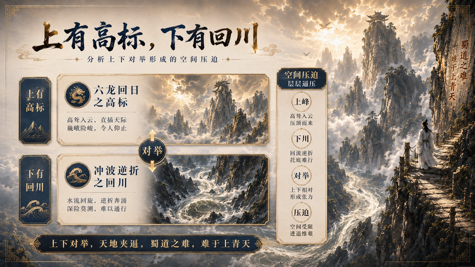 古诗与故事——蜀道难【CG风格】2K - 预览图10