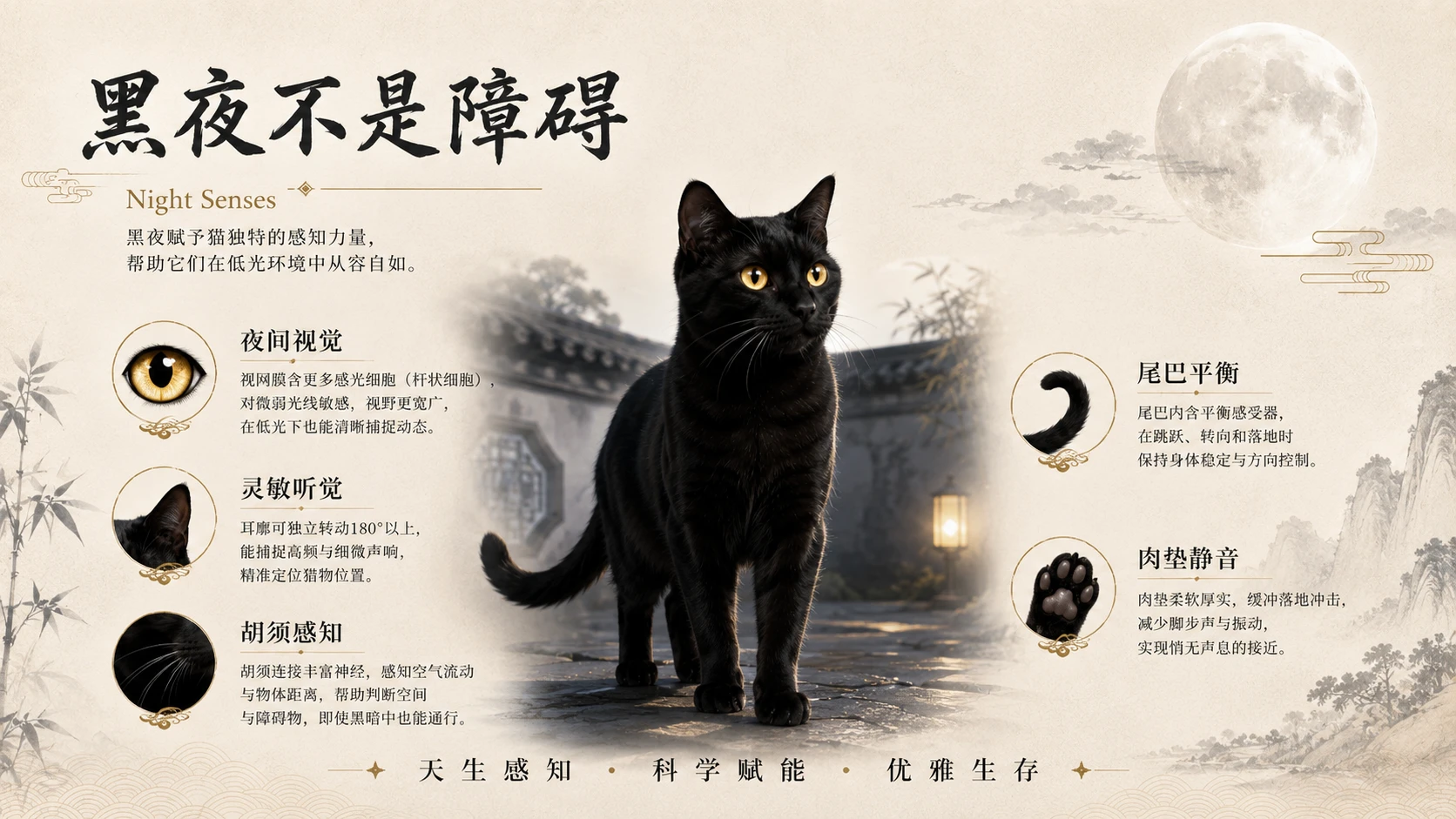 万物知识图鉴——玄猫【4k浅色】 - 预览图3