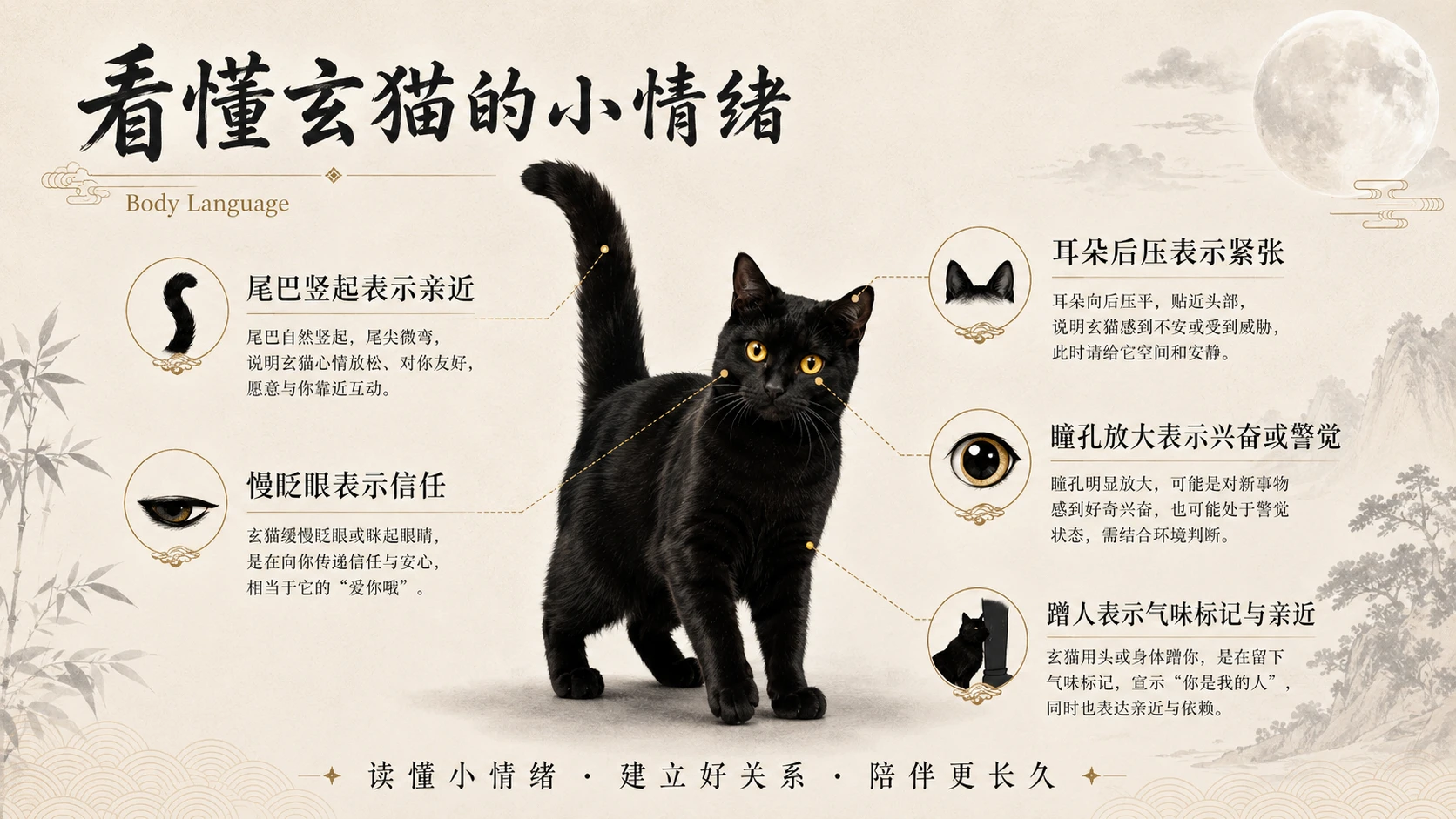 万物知识图鉴——玄猫【4k浅色】 - 预览图4