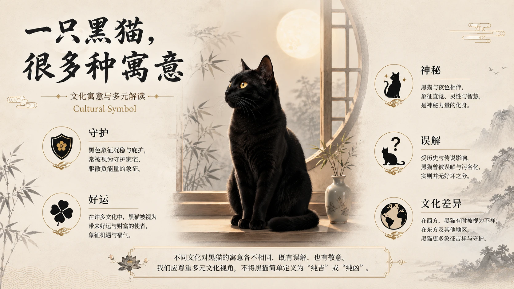 万物知识图鉴——玄猫【4k浅色】 - 预览图6