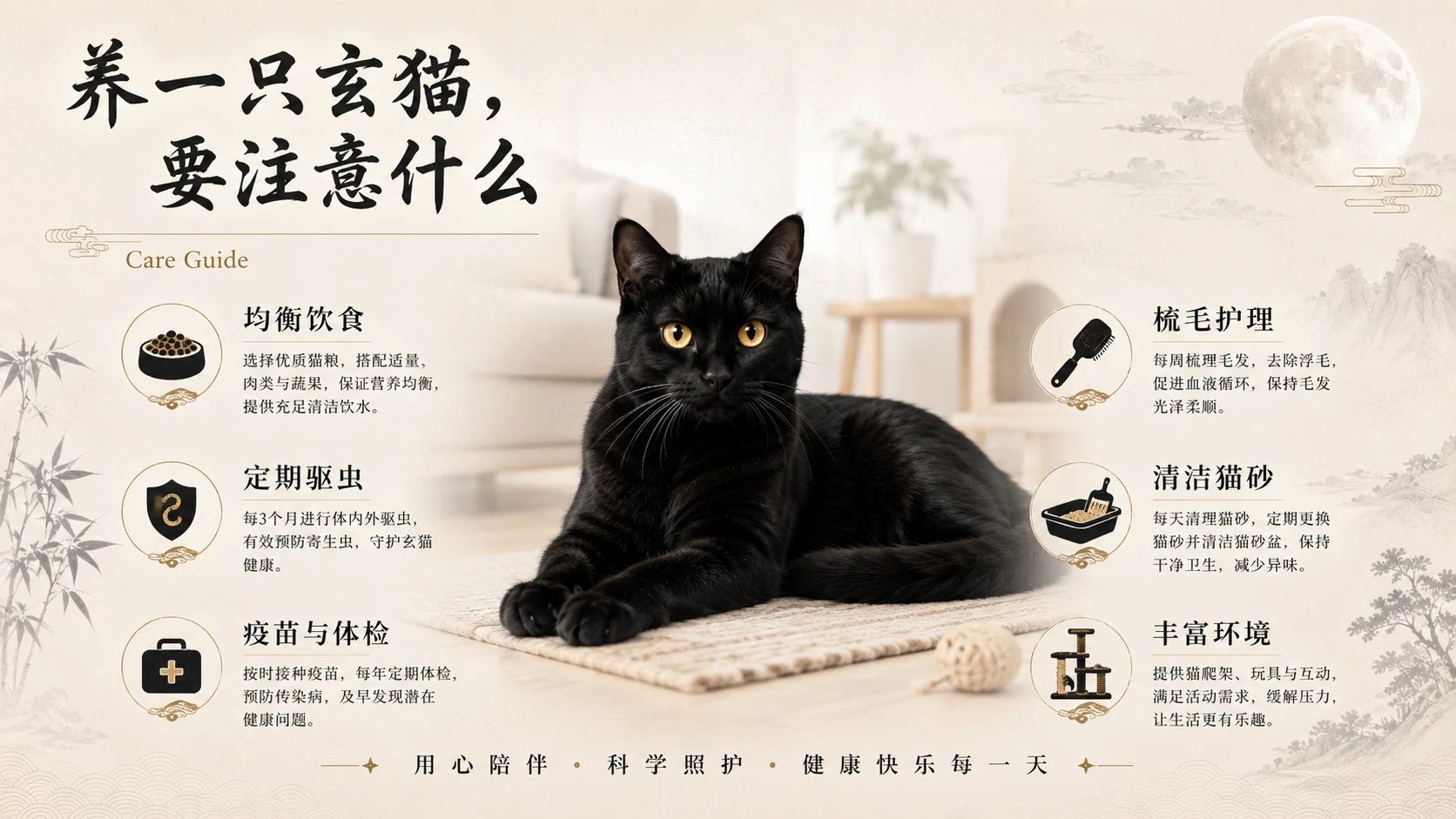 万物知识图鉴——玄猫【4k浅色】 - 预览图7