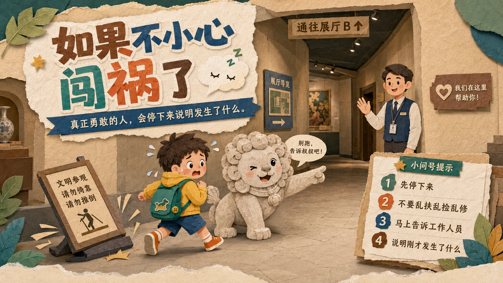 嘘，展品在睡觉｜博物馆⽂明参观指南 PPT - 预览图13