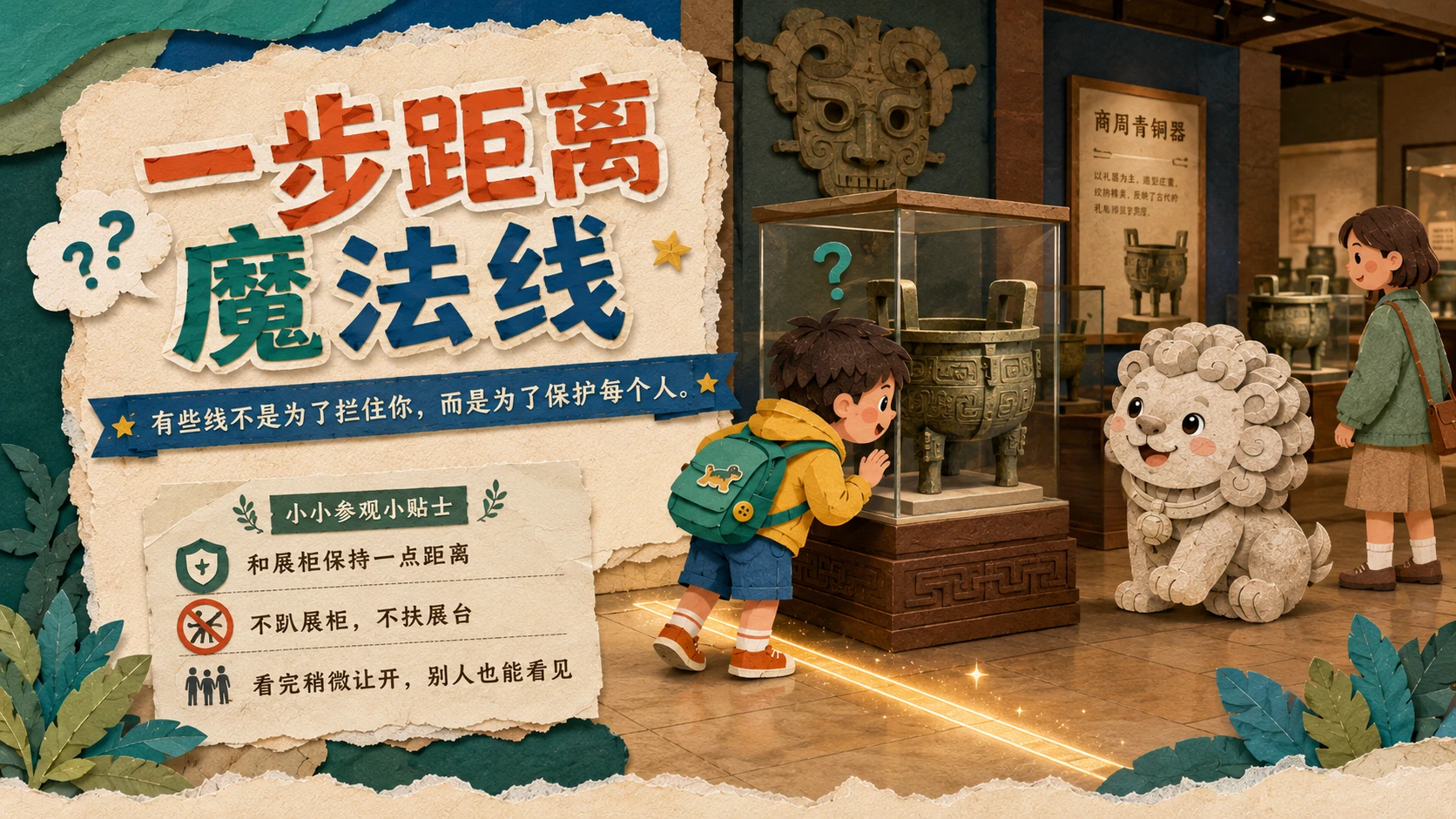 嘘，展品在睡觉｜博物馆⽂明参观指南 PPT - 预览图5