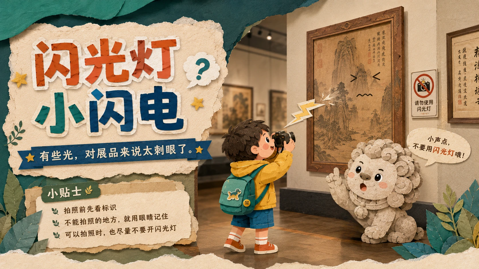嘘，展品在睡觉｜博物馆⽂明参观指南 PPT - 预览图6
