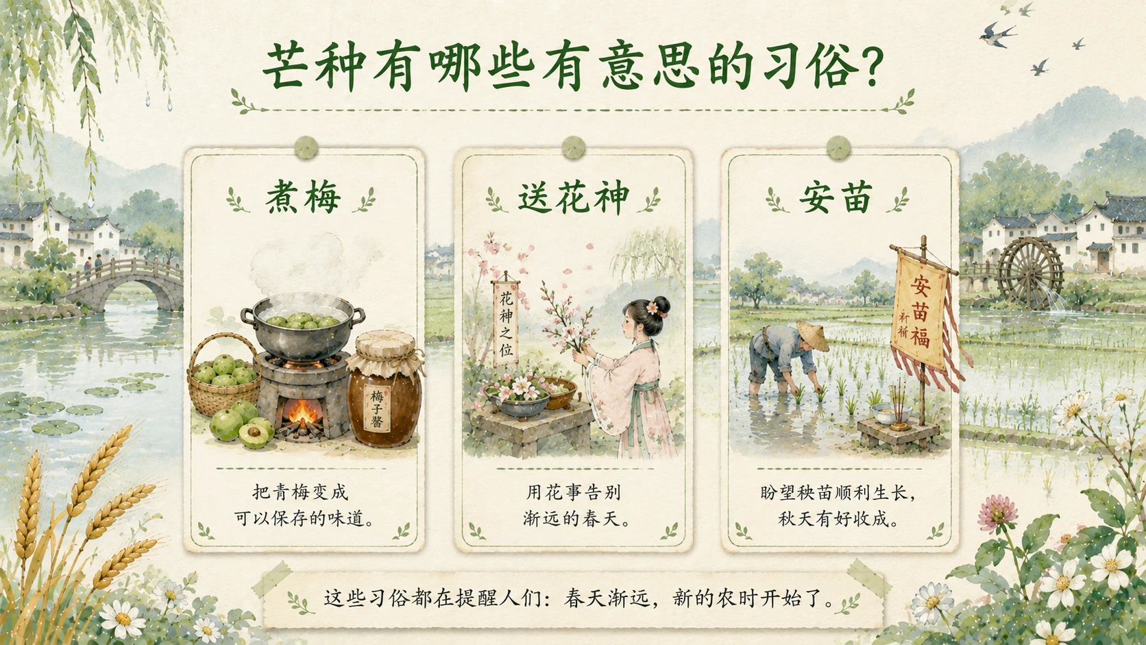 节气有知·芒种｜为什么说芒种又收又种？ - 预览图11