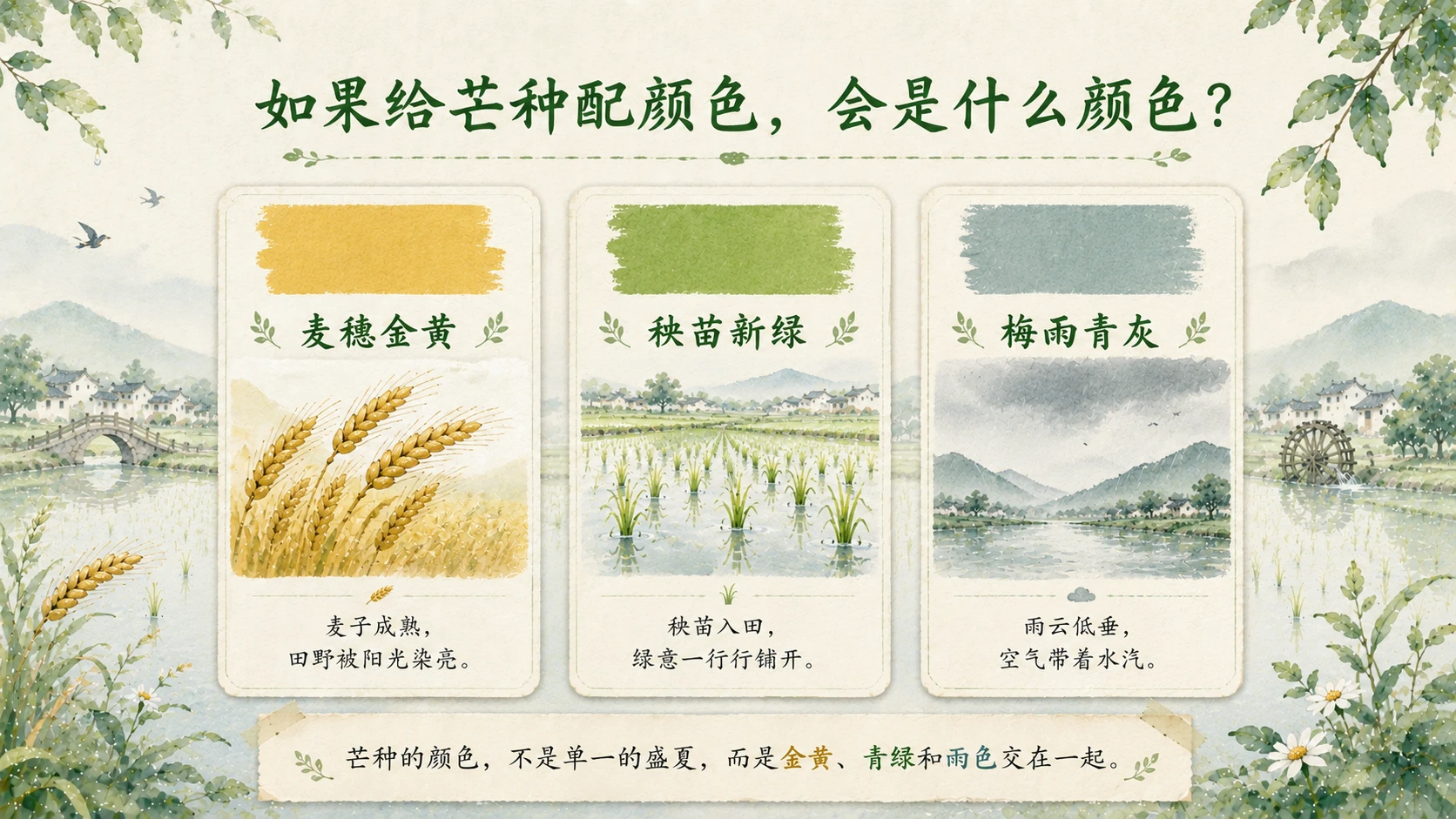 节气有知·芒种｜为什么说芒种又收又种？ - 预览图12
