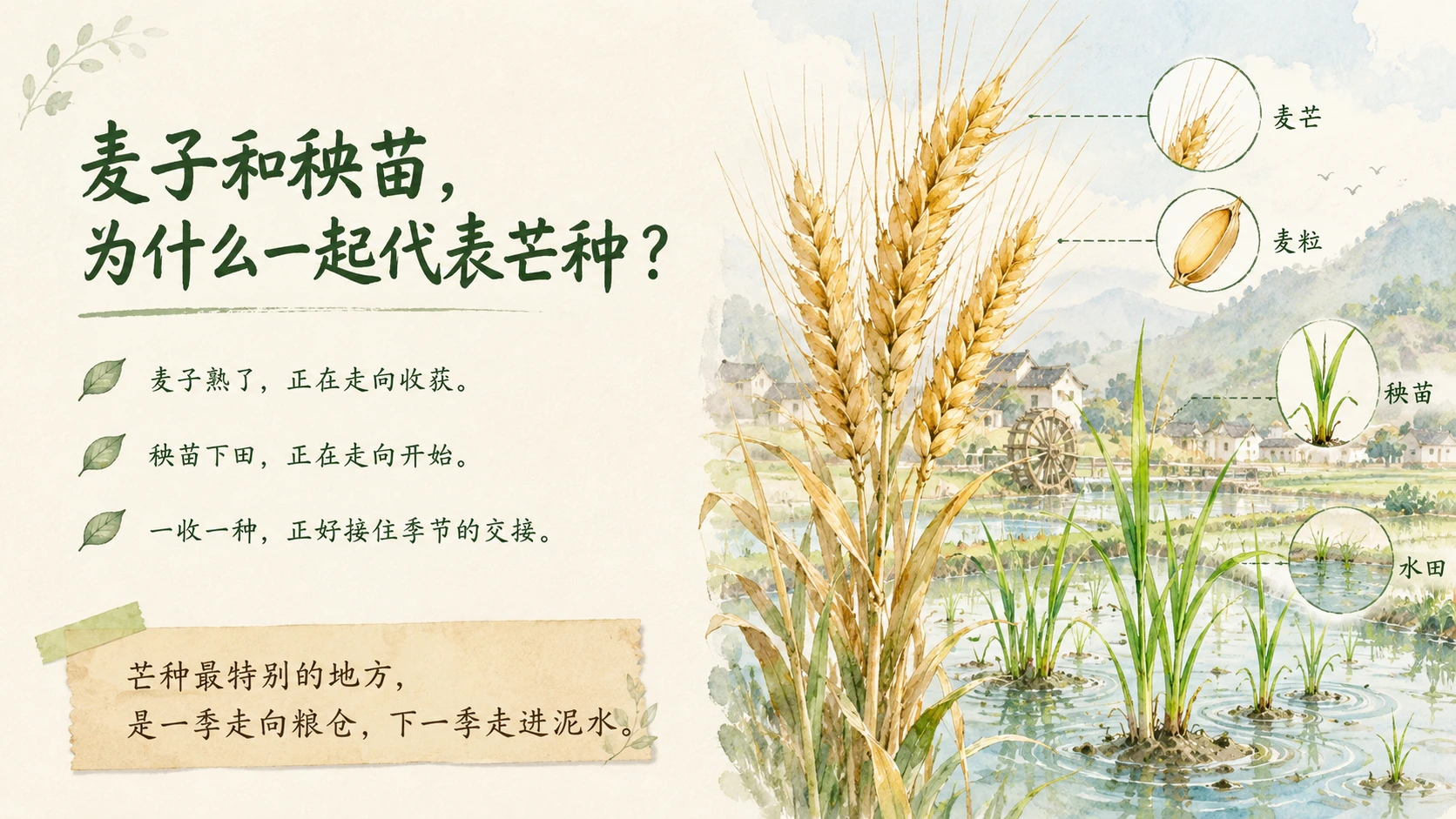 节气有知·芒种｜为什么说芒种又收又种？ - 预览图7
