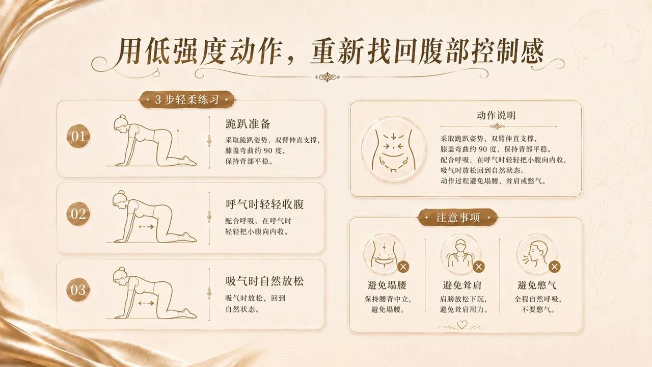 产后身体康复专项课PPT 新手妈妈指导手册之一： - 预览图12