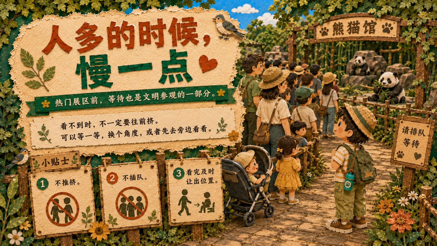 不打扰，是最好的喜欢｜动物园文明参观指南 PPT - 预览图11