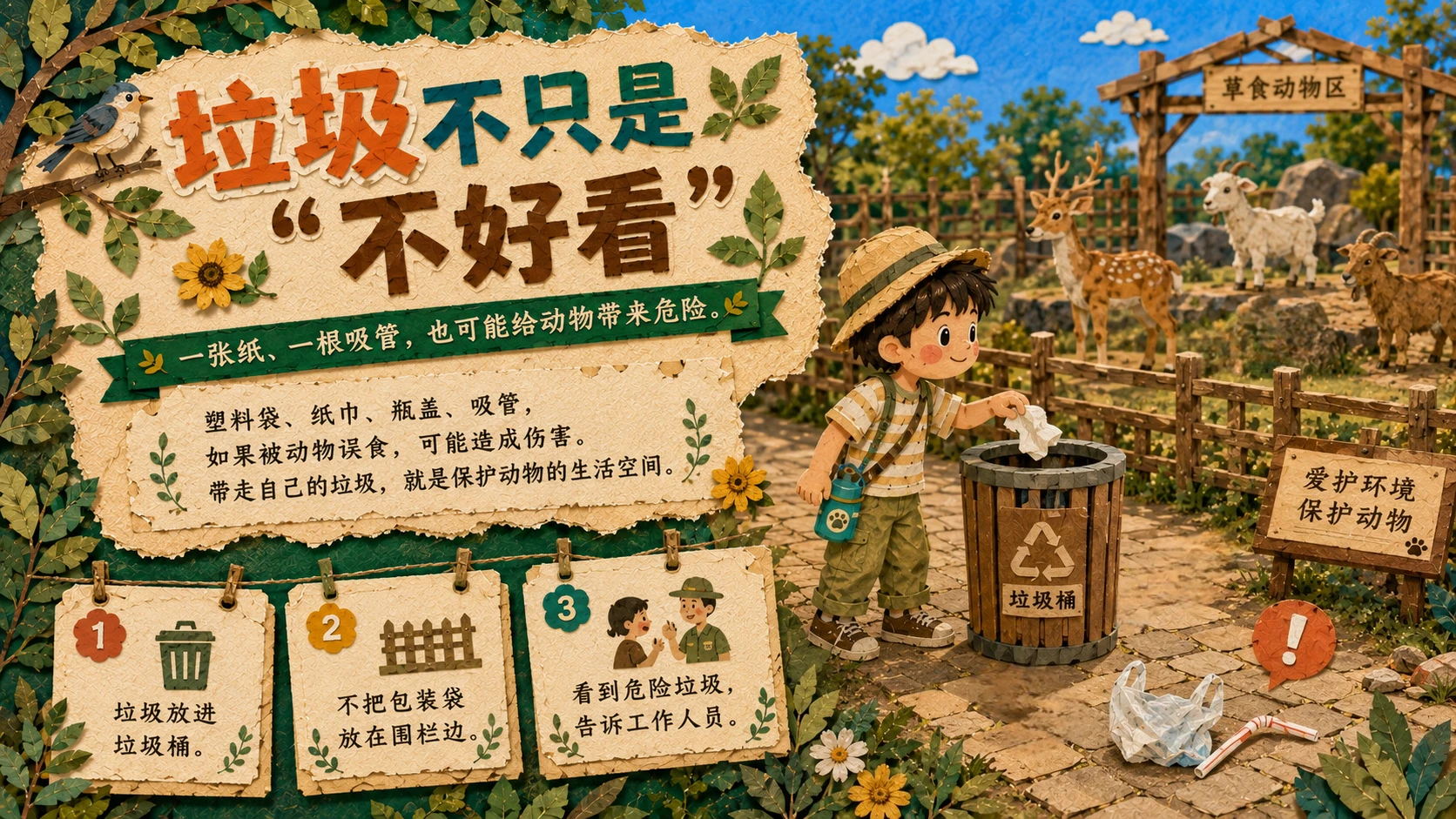 不打扰，是最好的喜欢｜动物园文明参观指南 PPT - 预览图14
