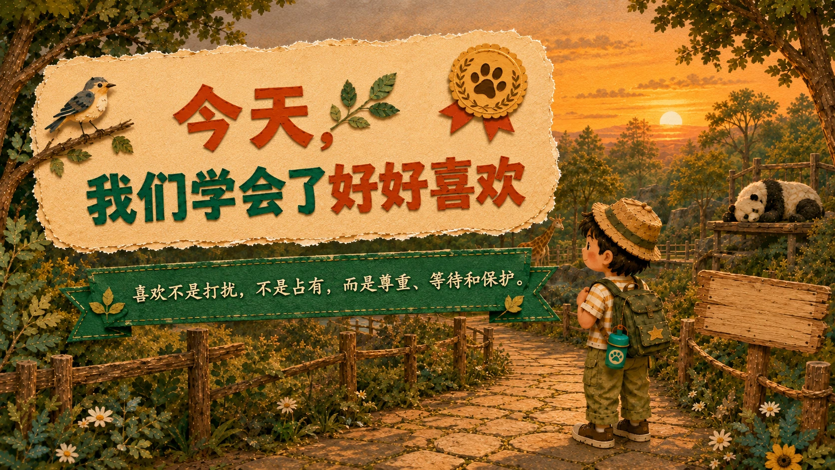 不打扰，是最好的喜欢｜动物园文明参观指南 PPT - 预览图17