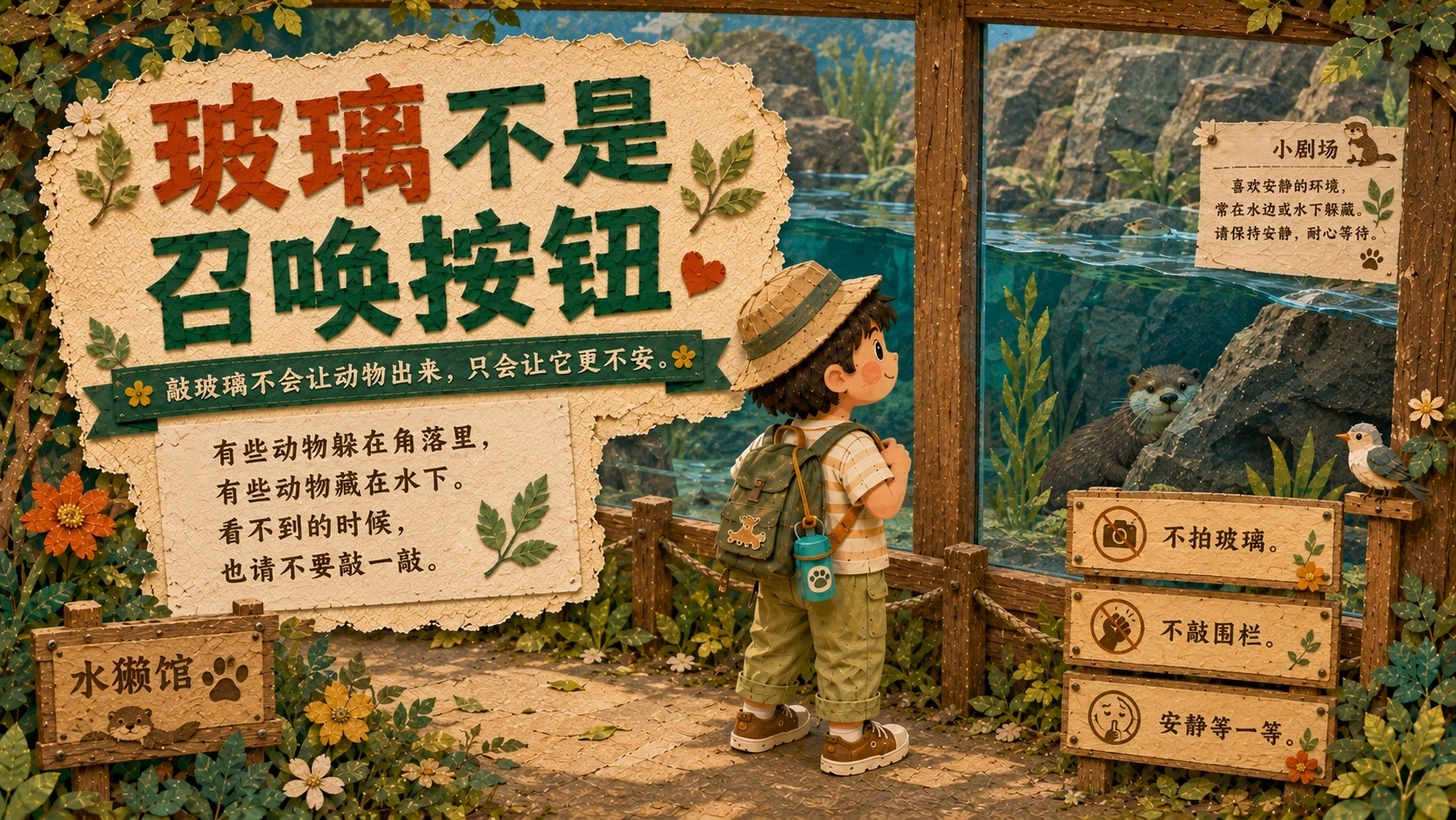 不打扰，是最好的喜欢｜动物园文明参观指南 PPT - 预览图4