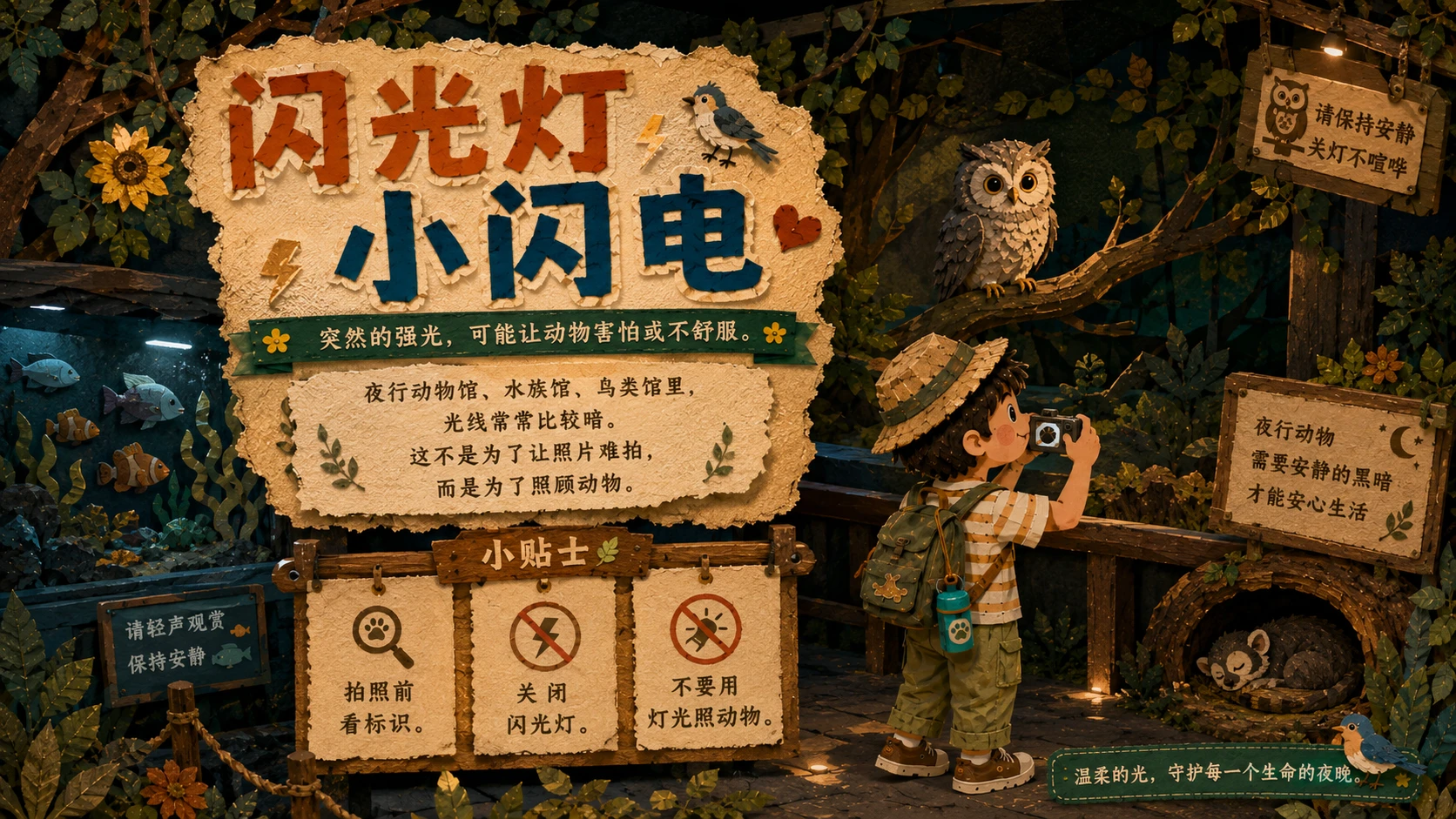 不打扰，是最好的喜欢｜动物园文明参观指南 PPT - 预览图8