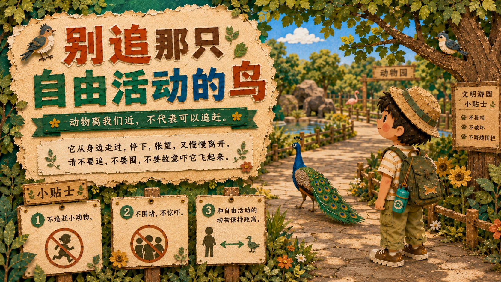 不打扰，是最好的喜欢｜动物园文明参观指南 PPT - 预览图10
