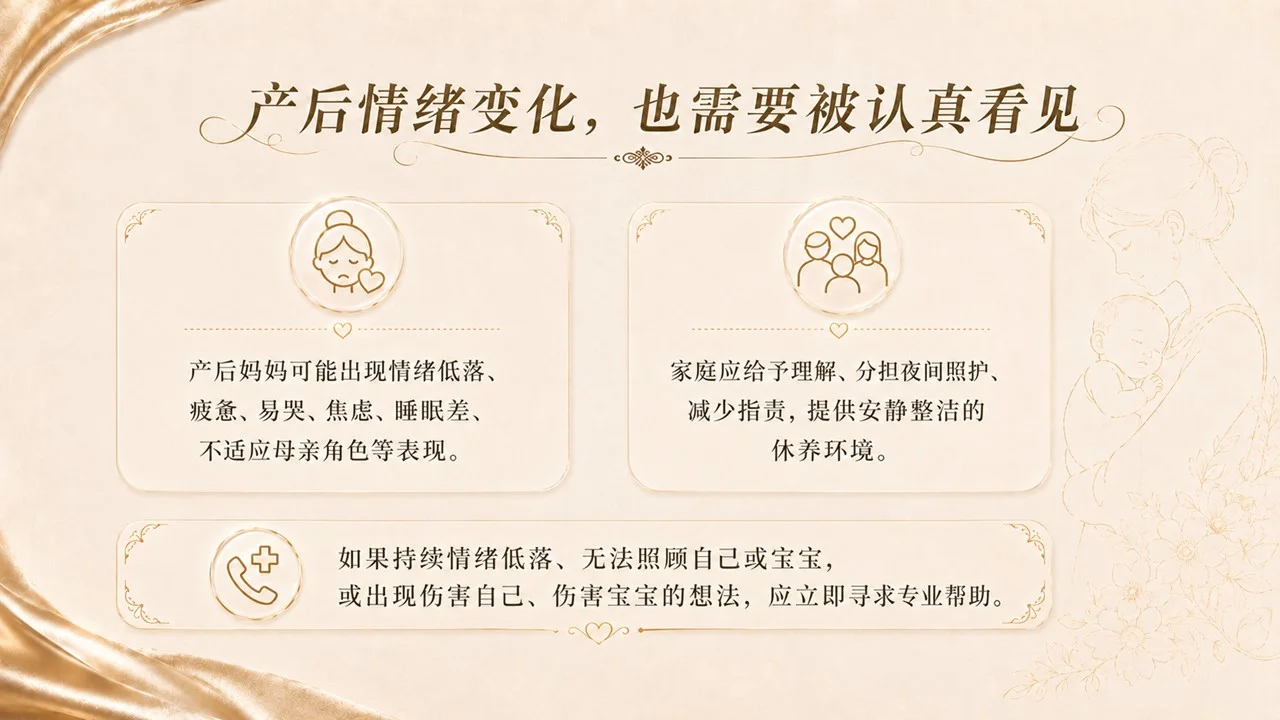 科学月子饮食与产后支持管理PPT 新手妈妈指导手册之三 - 预览图19
