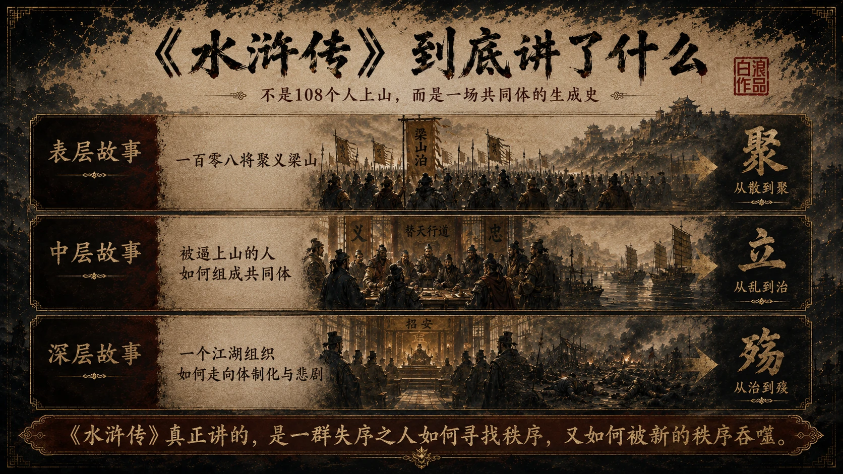 水浒一百单八将｜第一部分：背景导入篇PPT - 预览图2