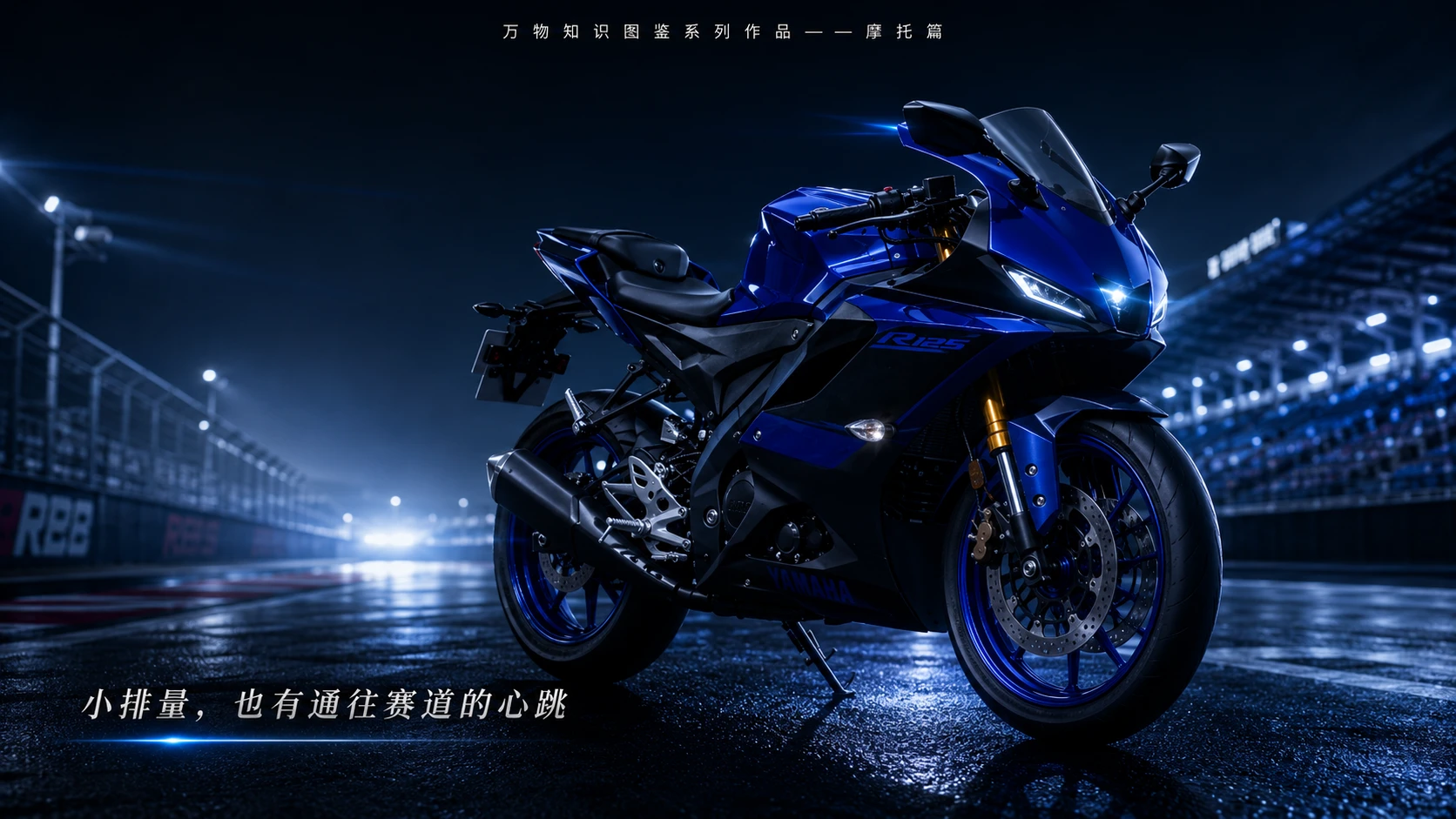 万物知识图鉴系列作品PPT——雅马哈YZF-R125【4K】 - 预览图9