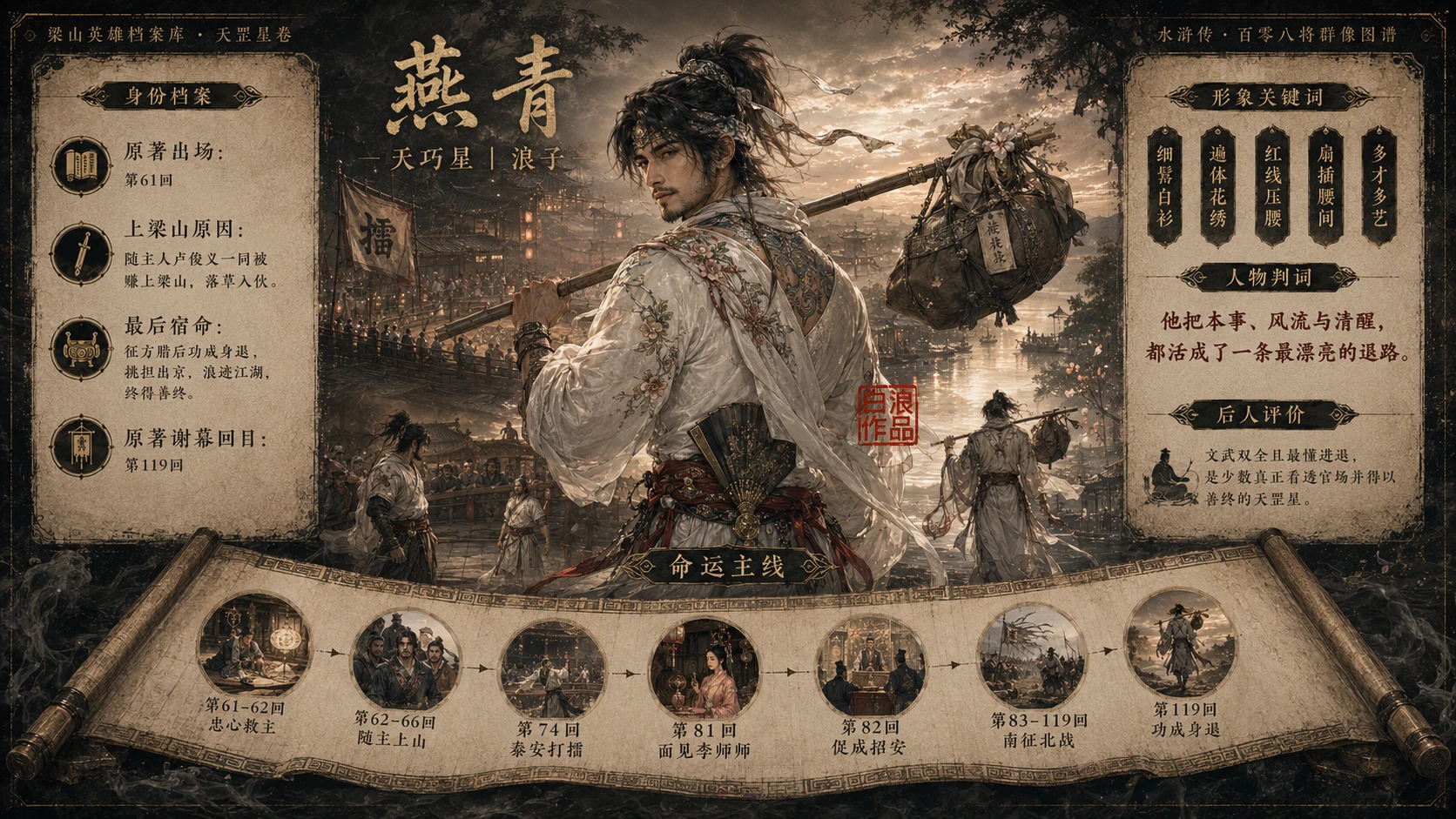 水浒一百单八将｜第二部分：天罡三十六星篇PPT - 预览图15