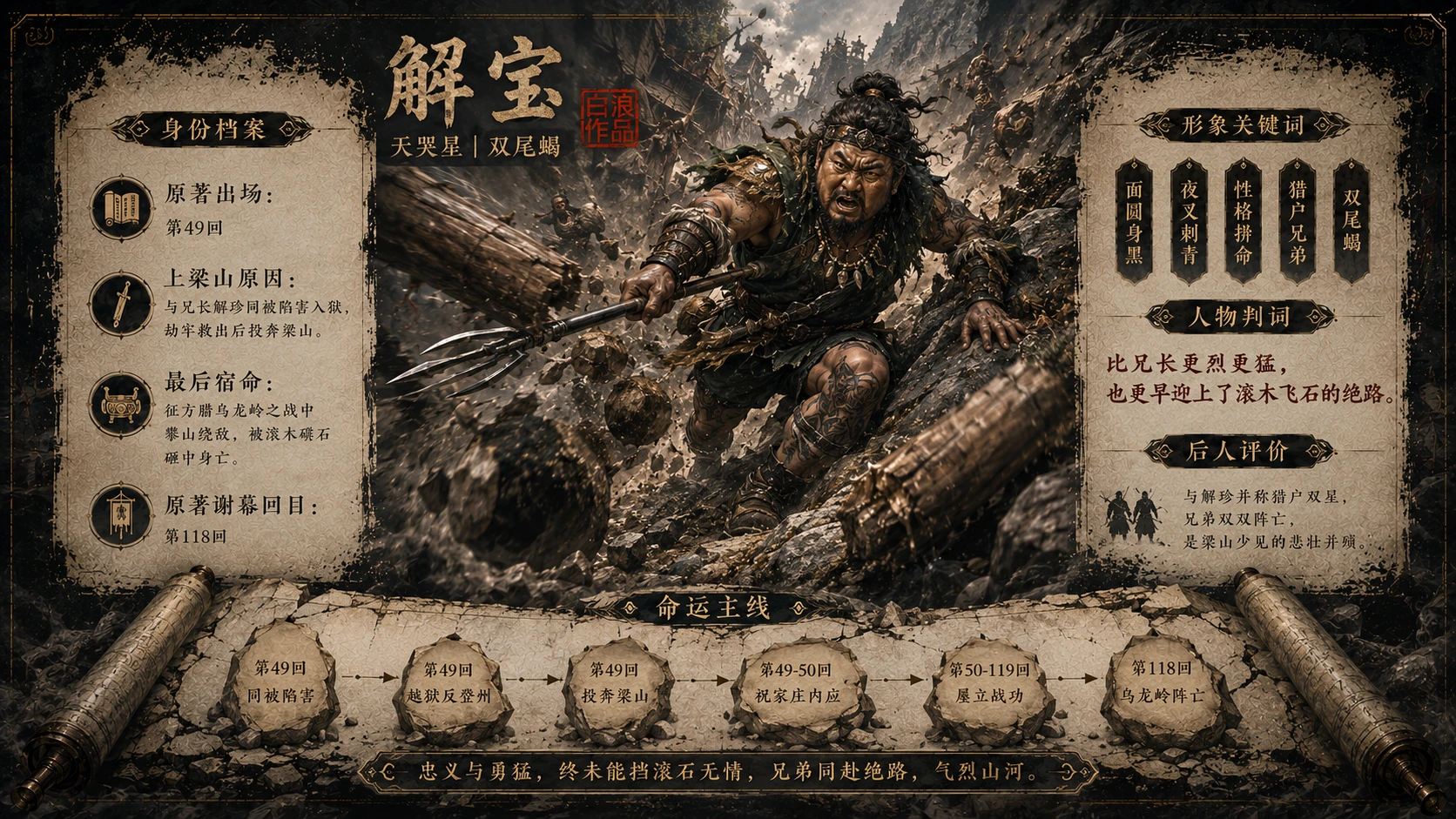 水浒一百单八将｜第二部分：天罡三十六星篇PPT - 预览图18