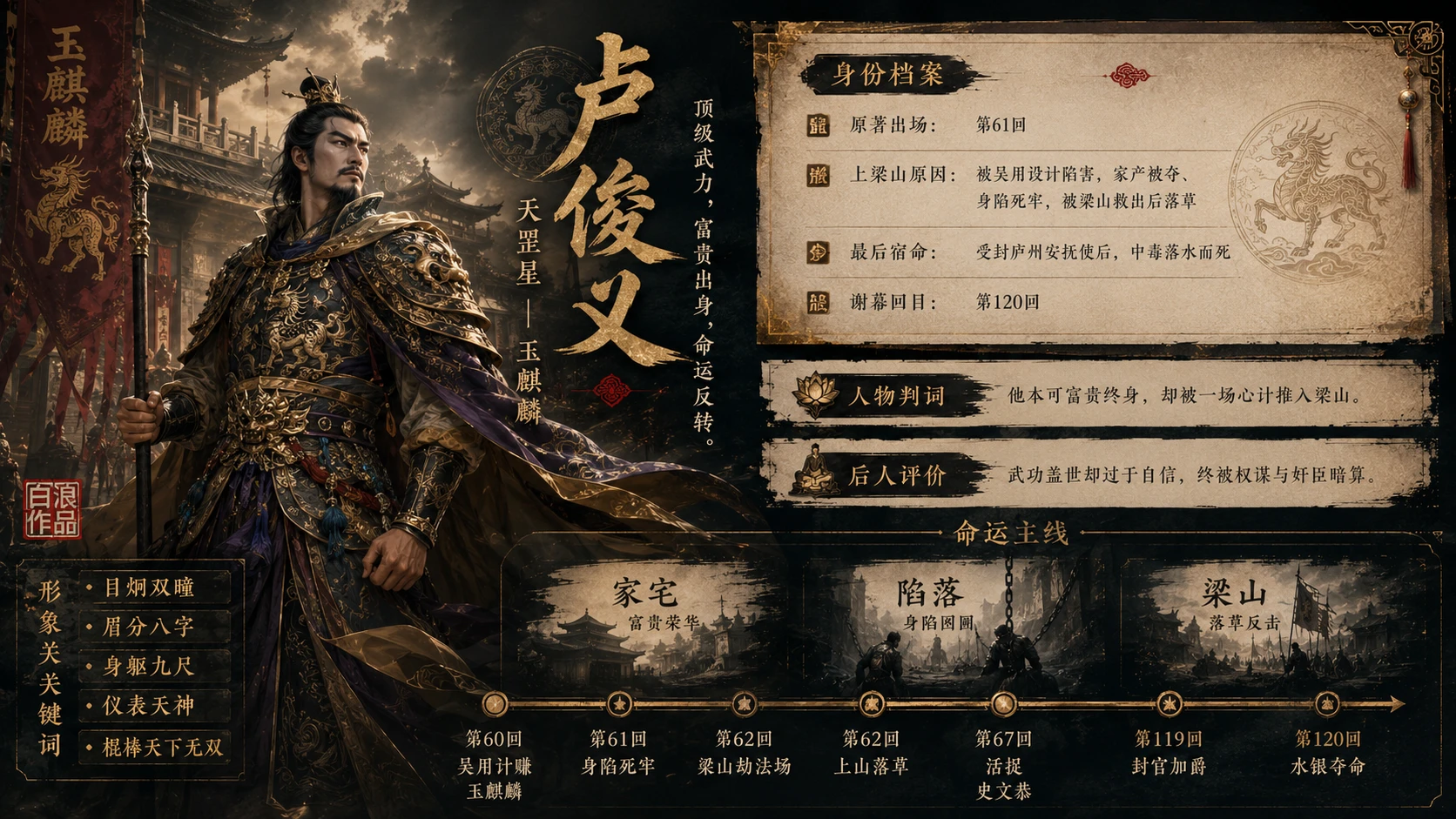 水浒一百单八将｜第二部分：天罡三十六星篇PPT - 预览图2