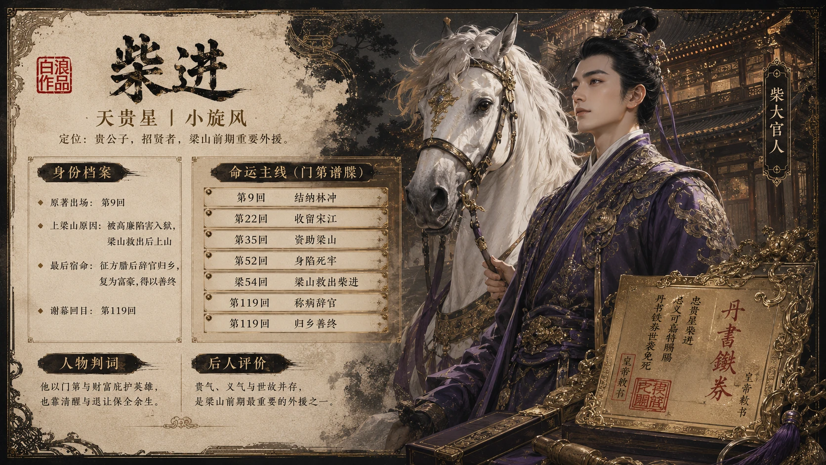 水浒一百单八将｜第二部分：天罡三十六星篇PPT - 预览图6