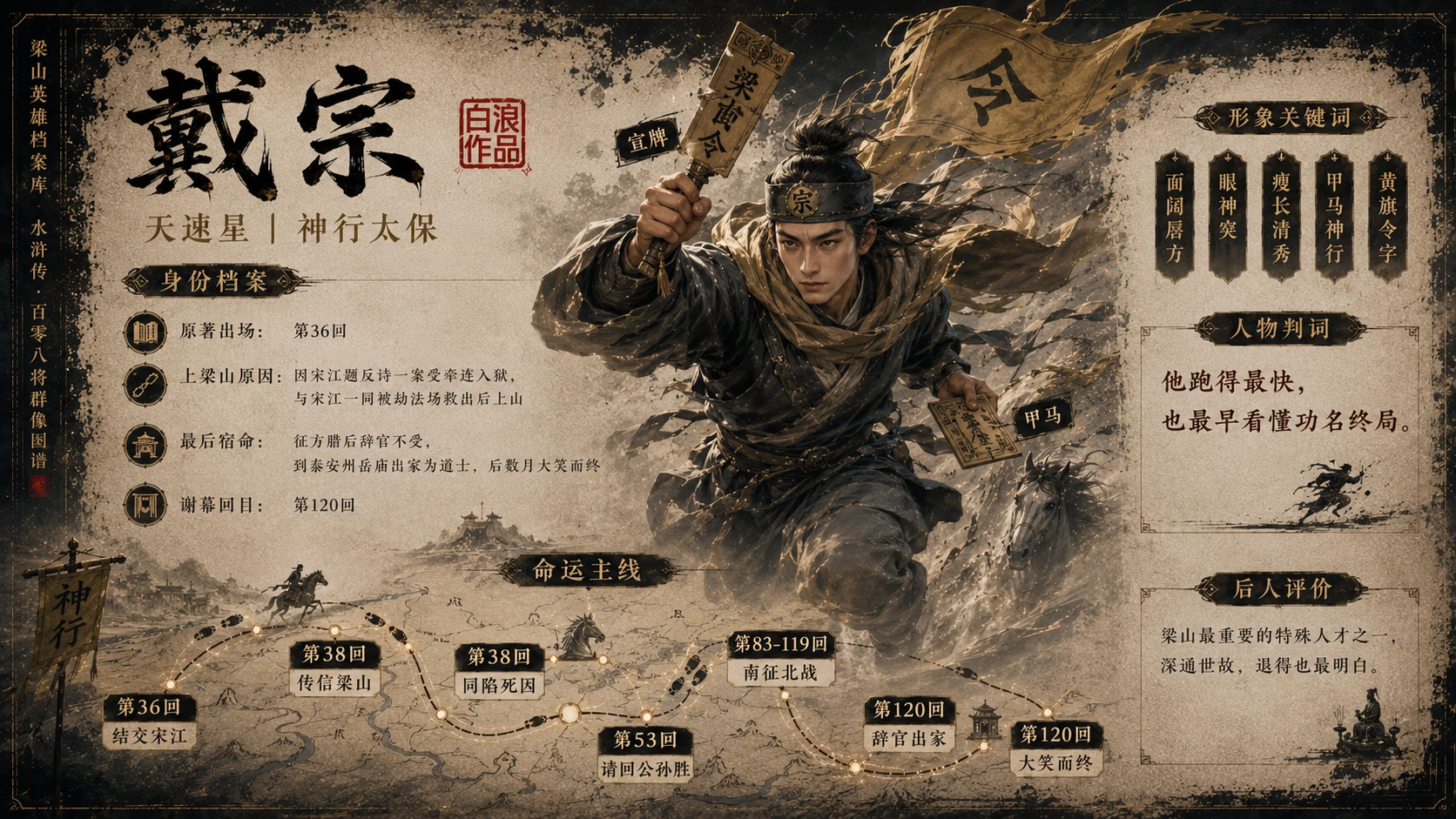 水浒一百单八将｜第二部分：天罡三十六星篇PPT - 预览图10
