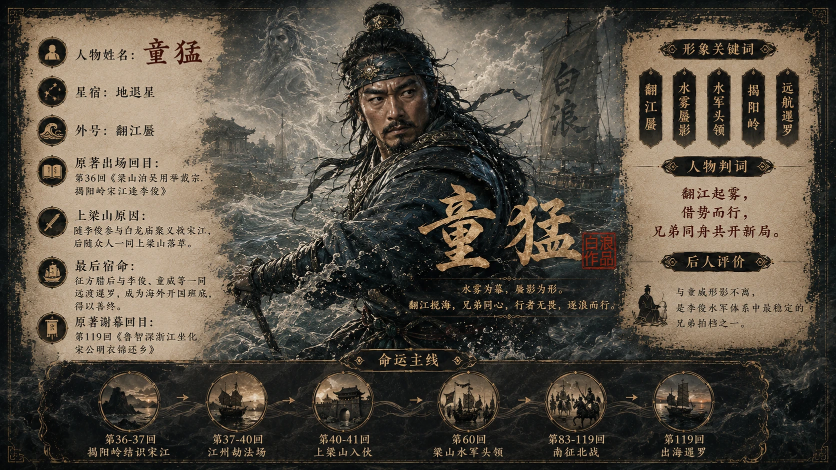 水浒一百单八将｜第三部分：地煞七十二星·前三十六星篇PPT - 预览图13